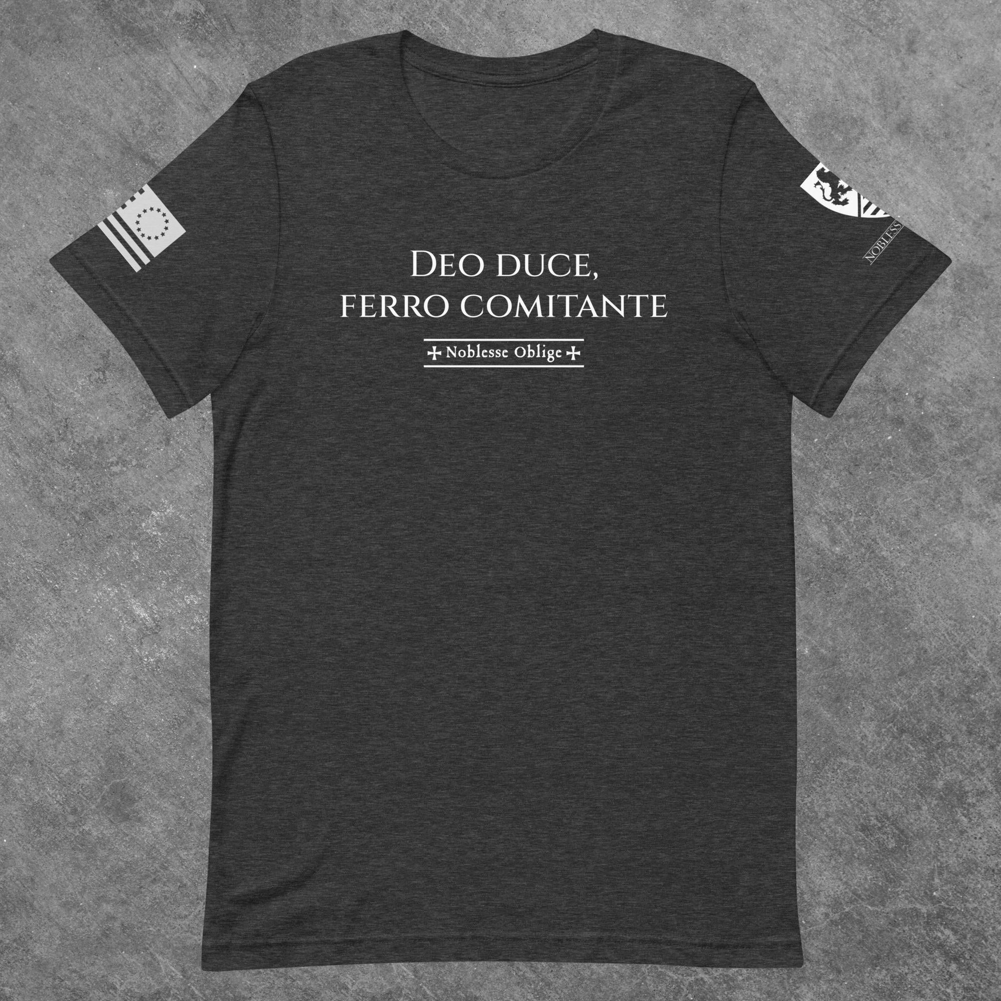 A Deo Dulce - Heraldric Motto T-Shirt - Noblesse Oblige Apparel