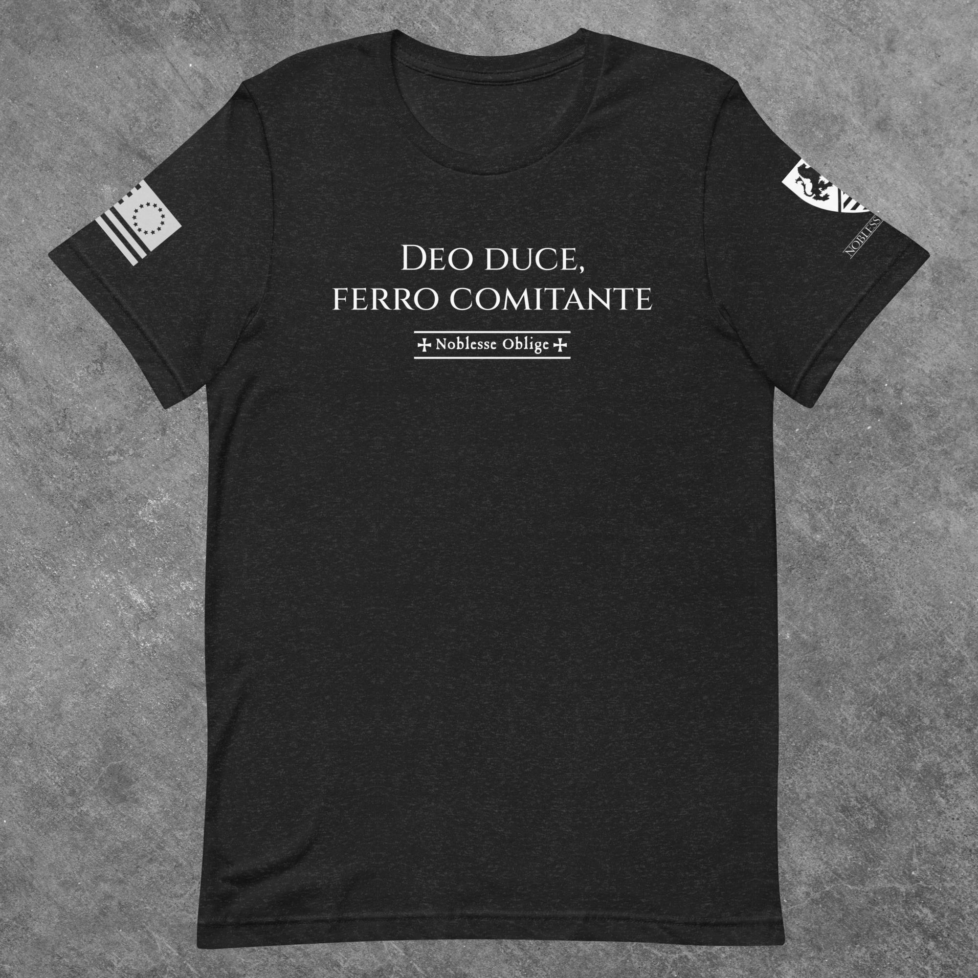 A Deo Dulce - Heraldric Motto T-Shirt - Noblesse Oblige Apparel