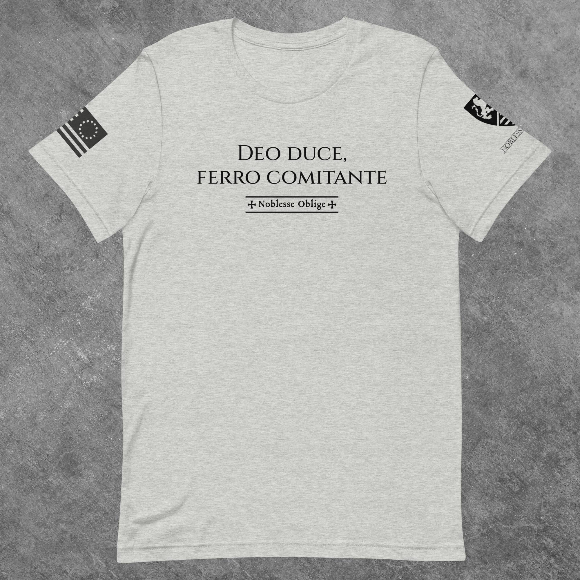 A Deo Dulce - Heraldric Motto T-Shirt - Noblesse Oblige Apparel