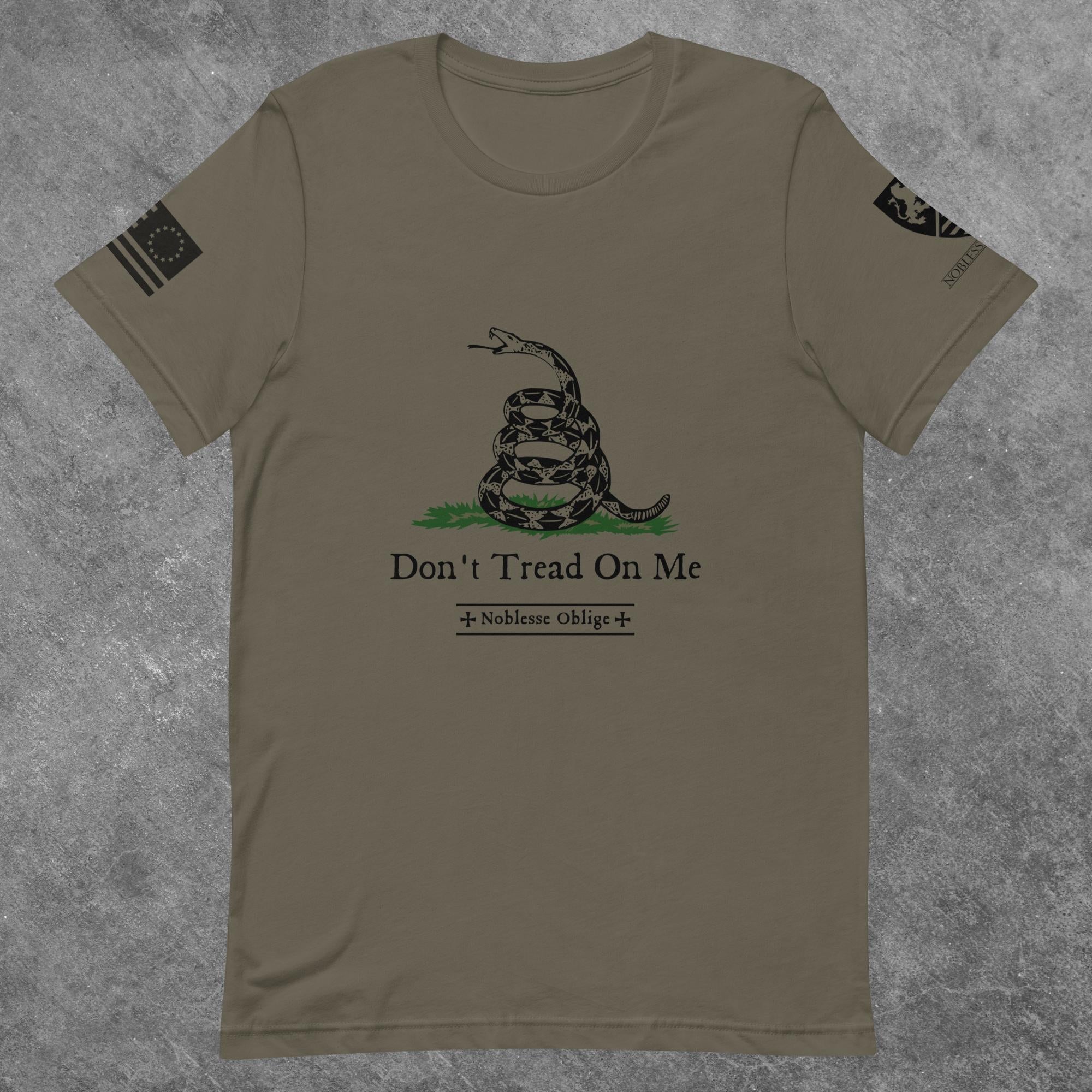 Gadsden Flag (Don't Tread on Me) T-shirt - Noblesse Oblige Apparel