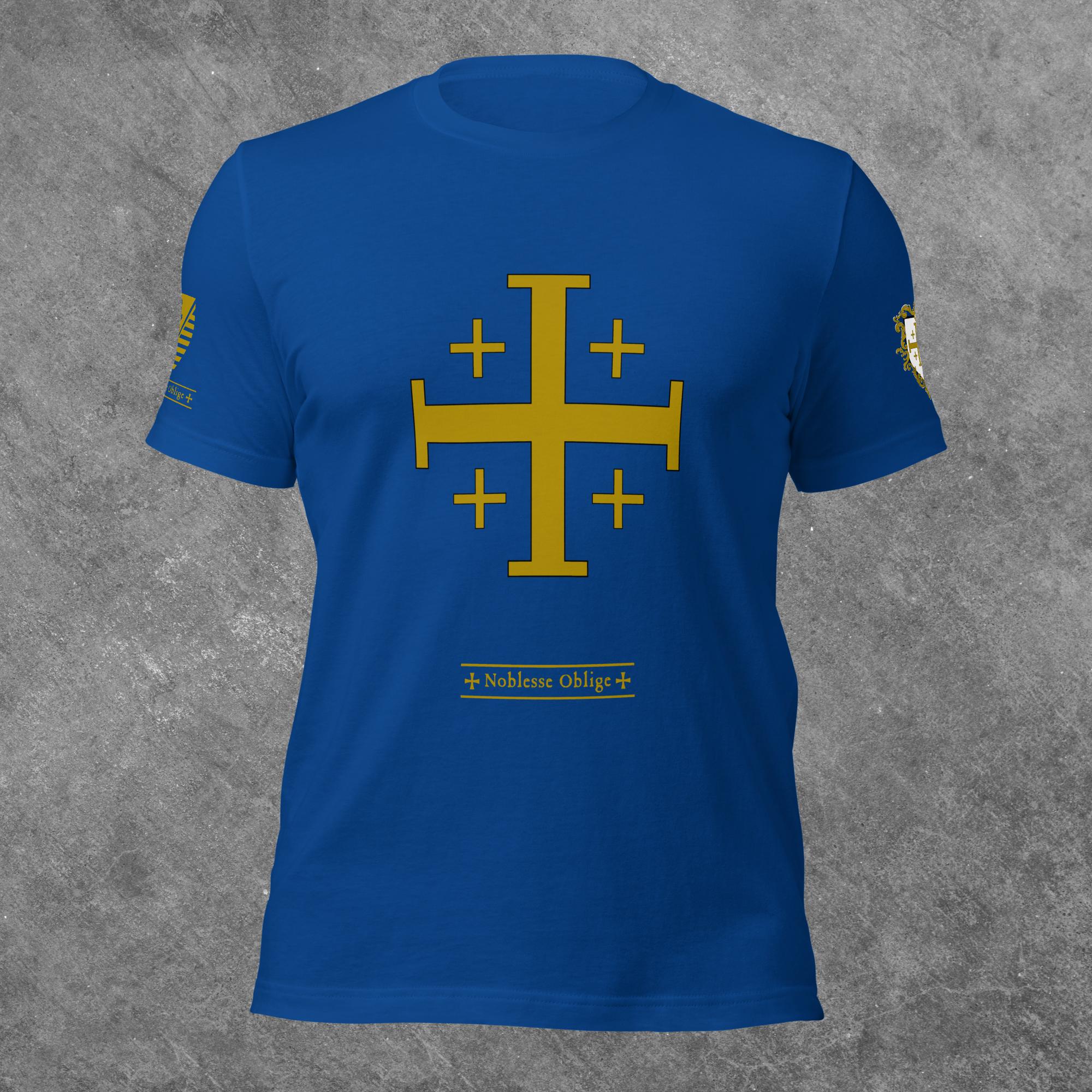Kingdom of Jerusalem T-shirt - Noblesse Oblige Apparel