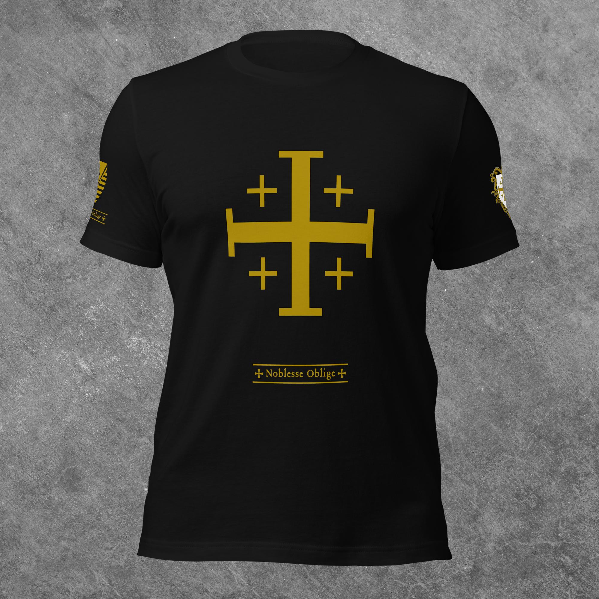 Kingdom of Jerusalem T-shirt - Noblesse Oblige Apparel